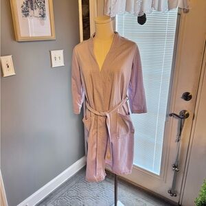 Lightweight Waffle Weave‎ Robe ONE SIZE Lilac